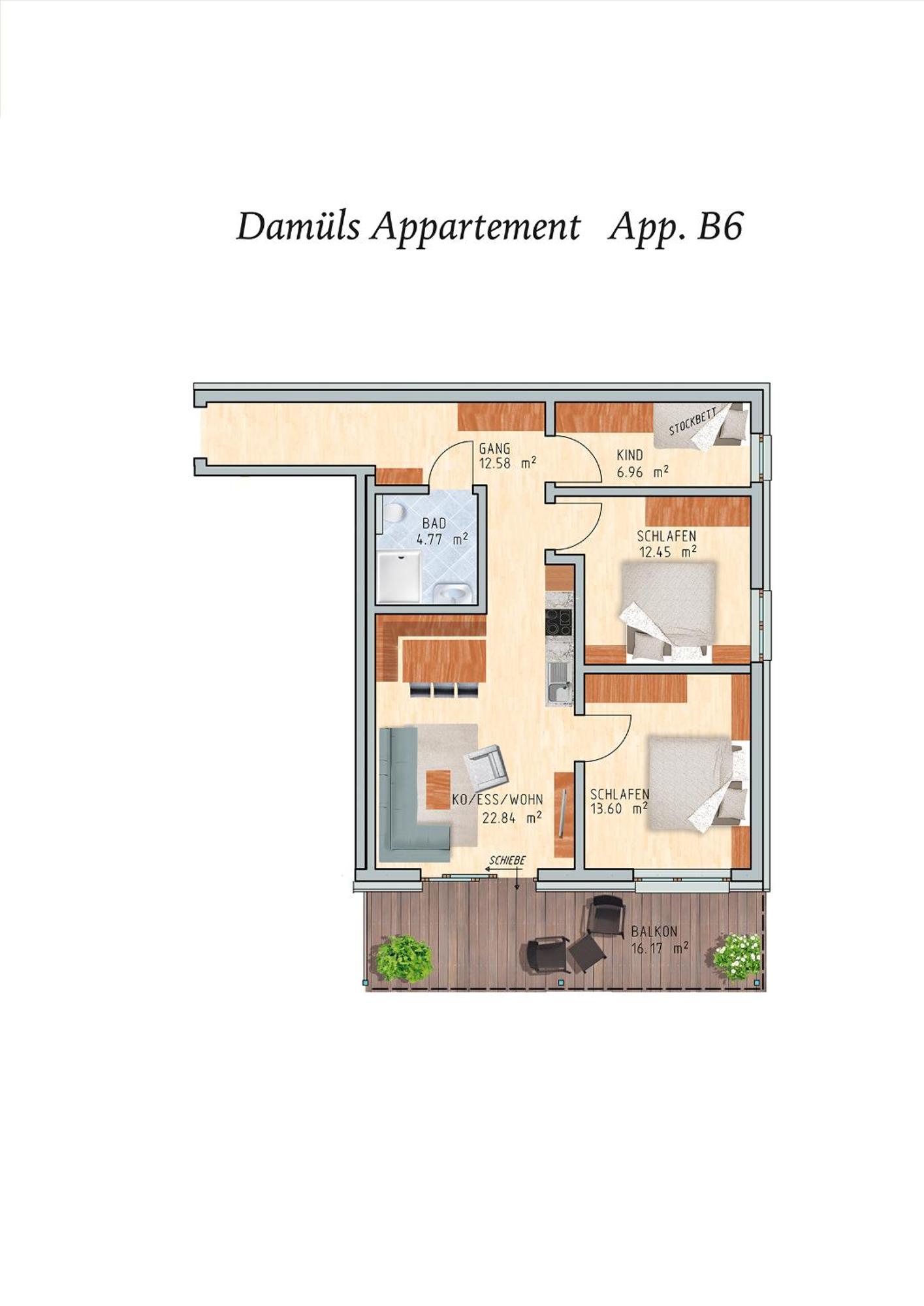 Damuels Appartements Bilik gambar